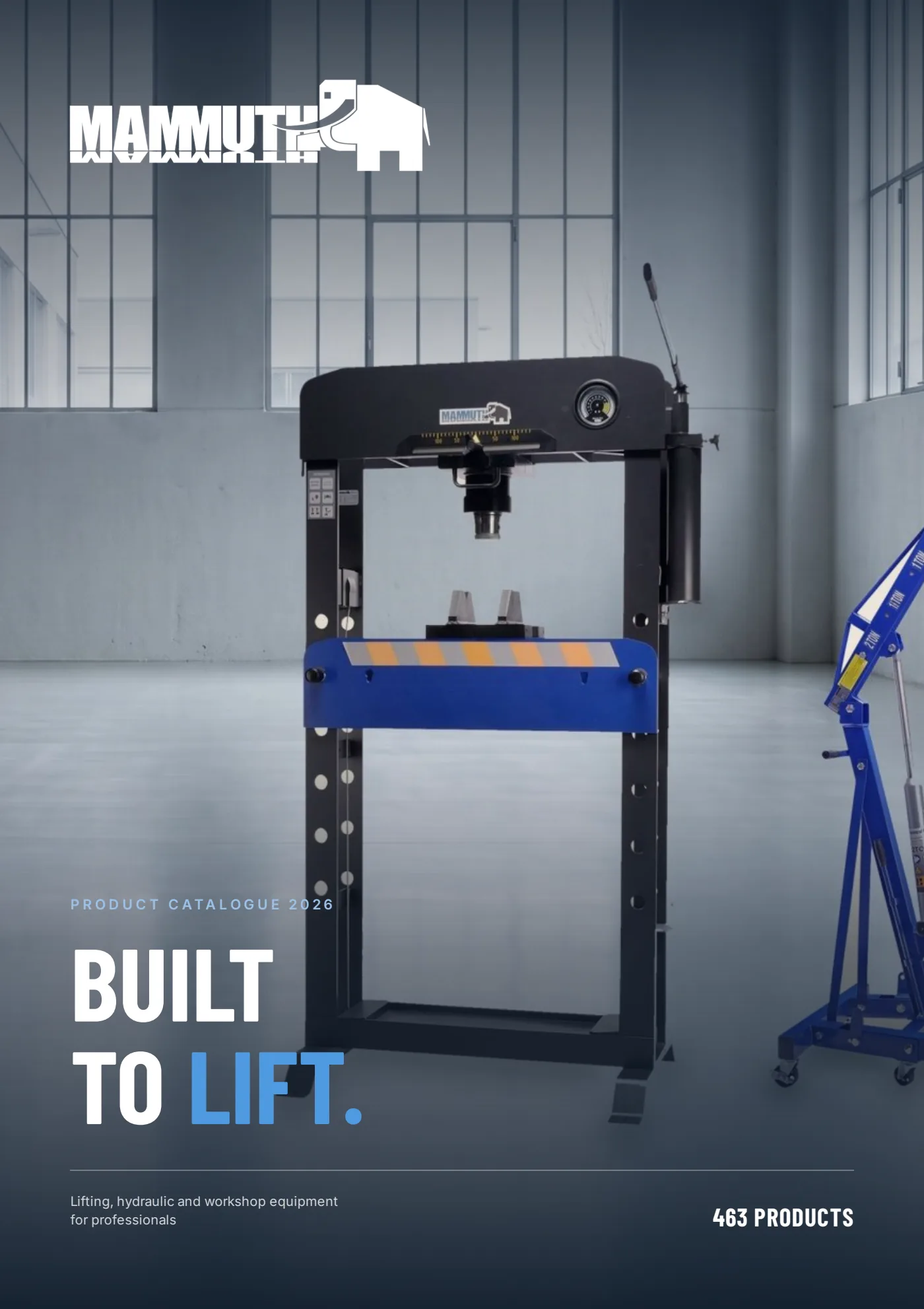 Cover of the Mammuth product catalogue