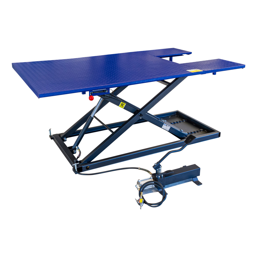 Motorcycle lift table quad / trike 675kg pneumatic (2)