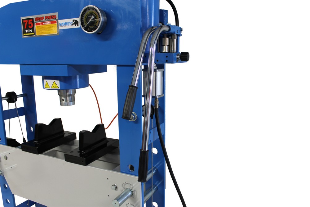 Shop press air hydraulic 75 ton (4)