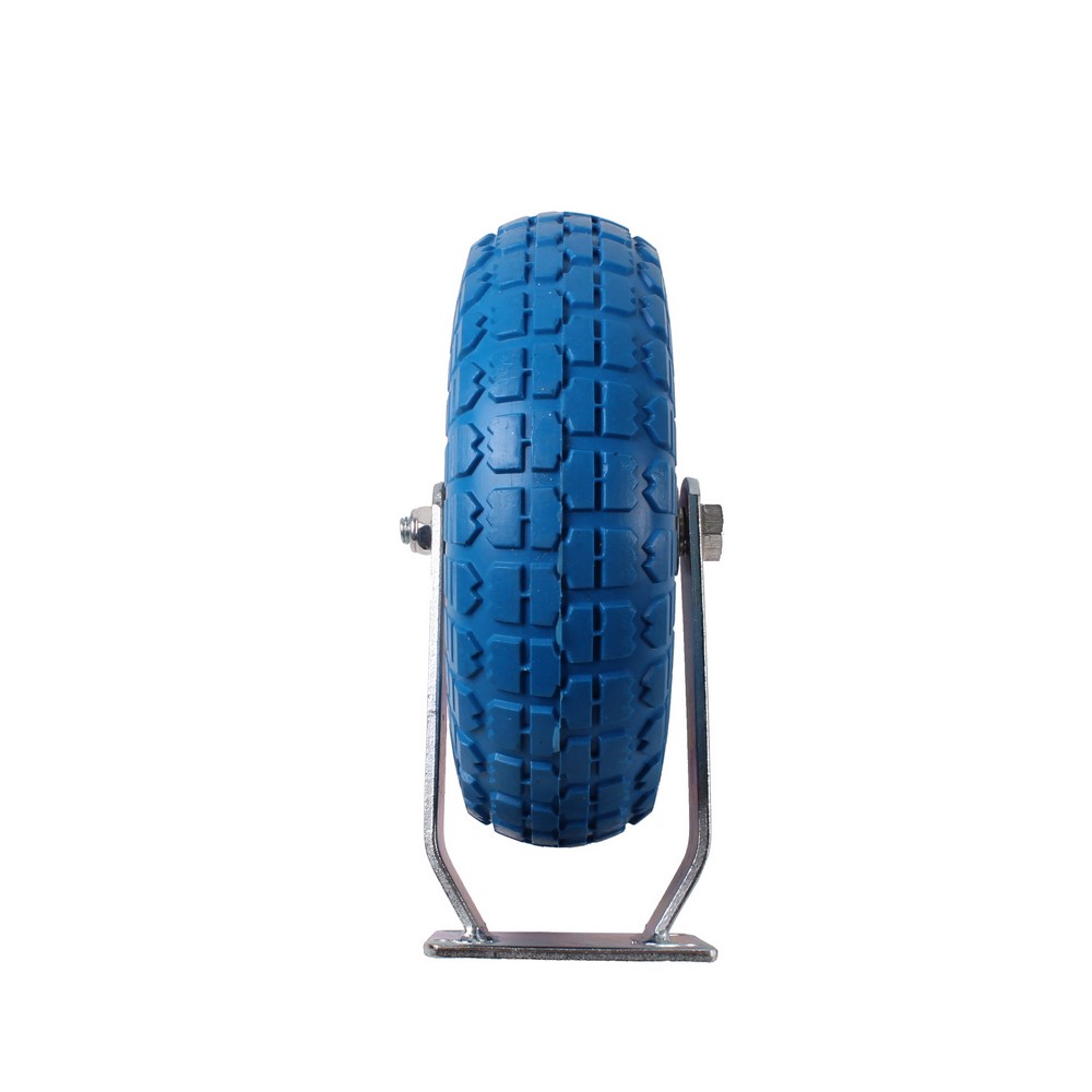 Fixed castor 260 x 82mm massive rubber (2)