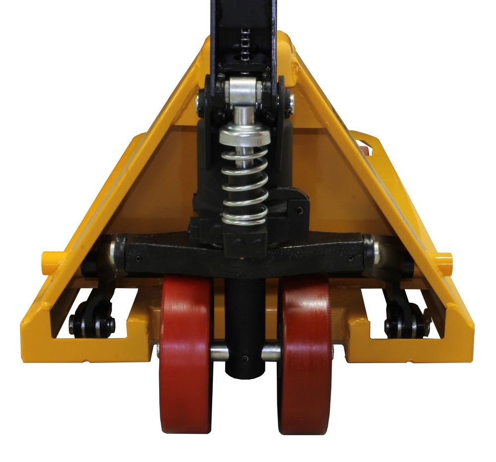 Pallet truck 2500kg double front wheel 115cm  (2)
