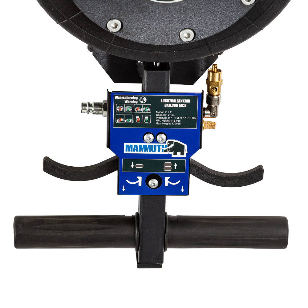 Pneumatic balloon jack 2 step 2 T (4)
