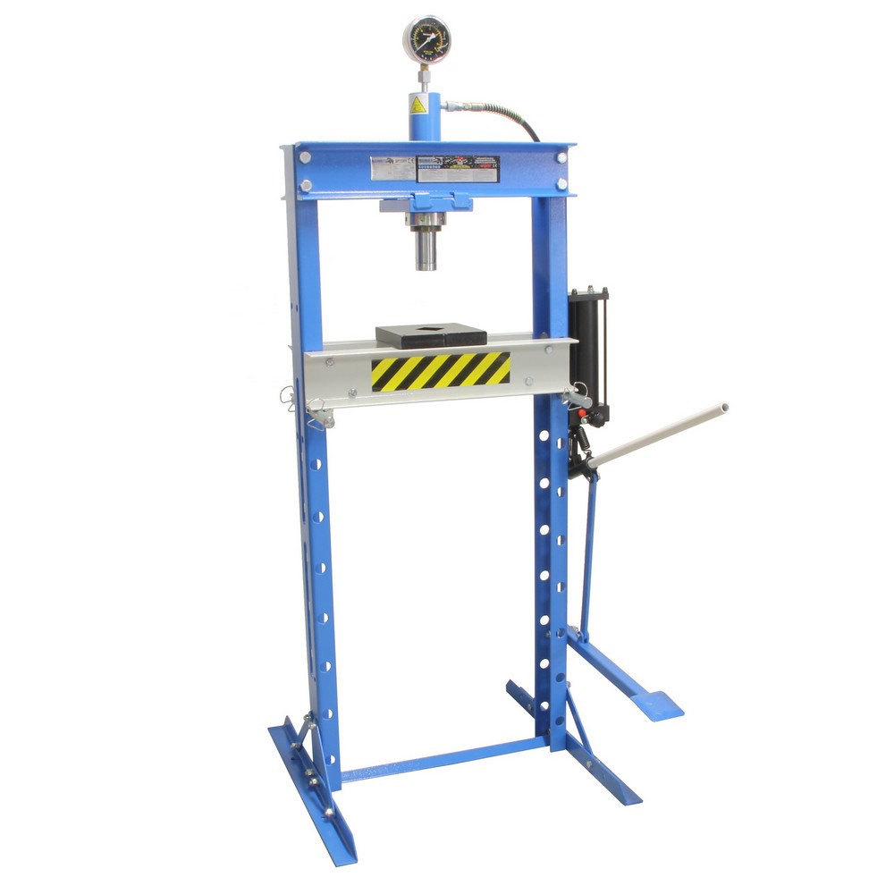 Shop press with footpedal 20 ton (2)