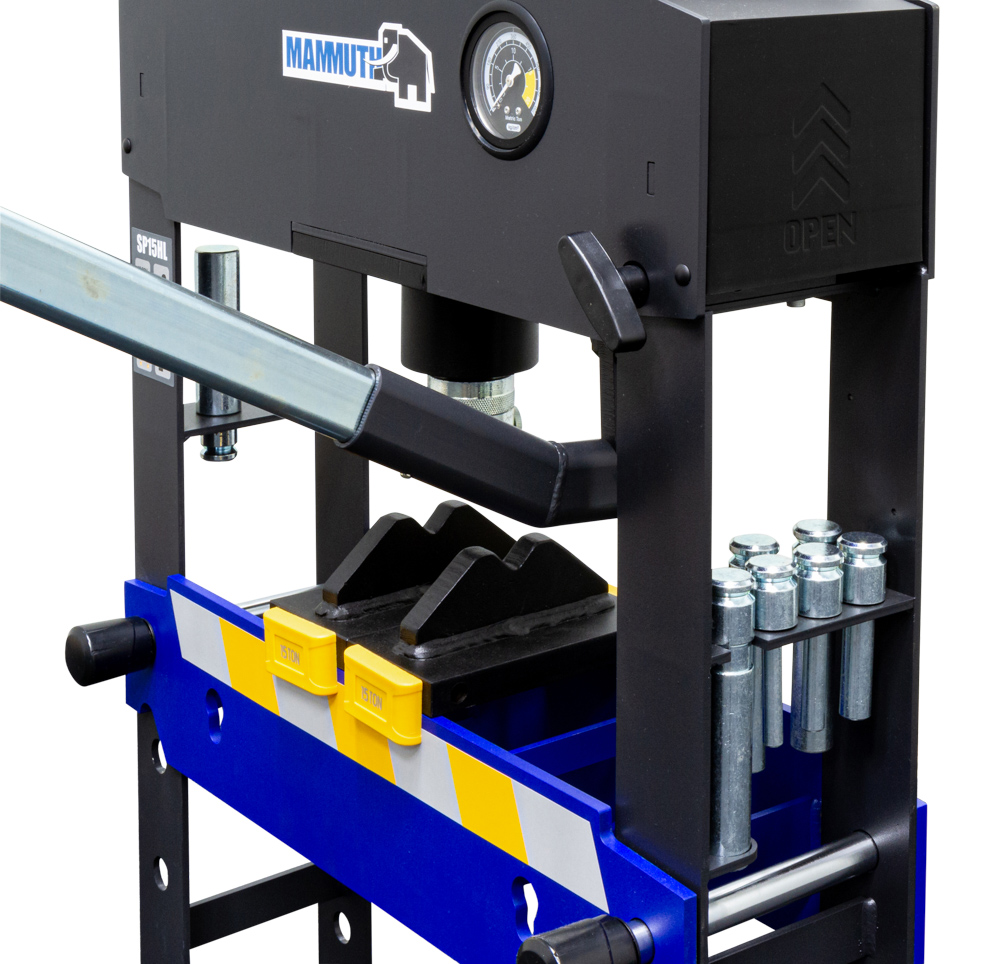Shop press hand hydraulic 15 ton (4)