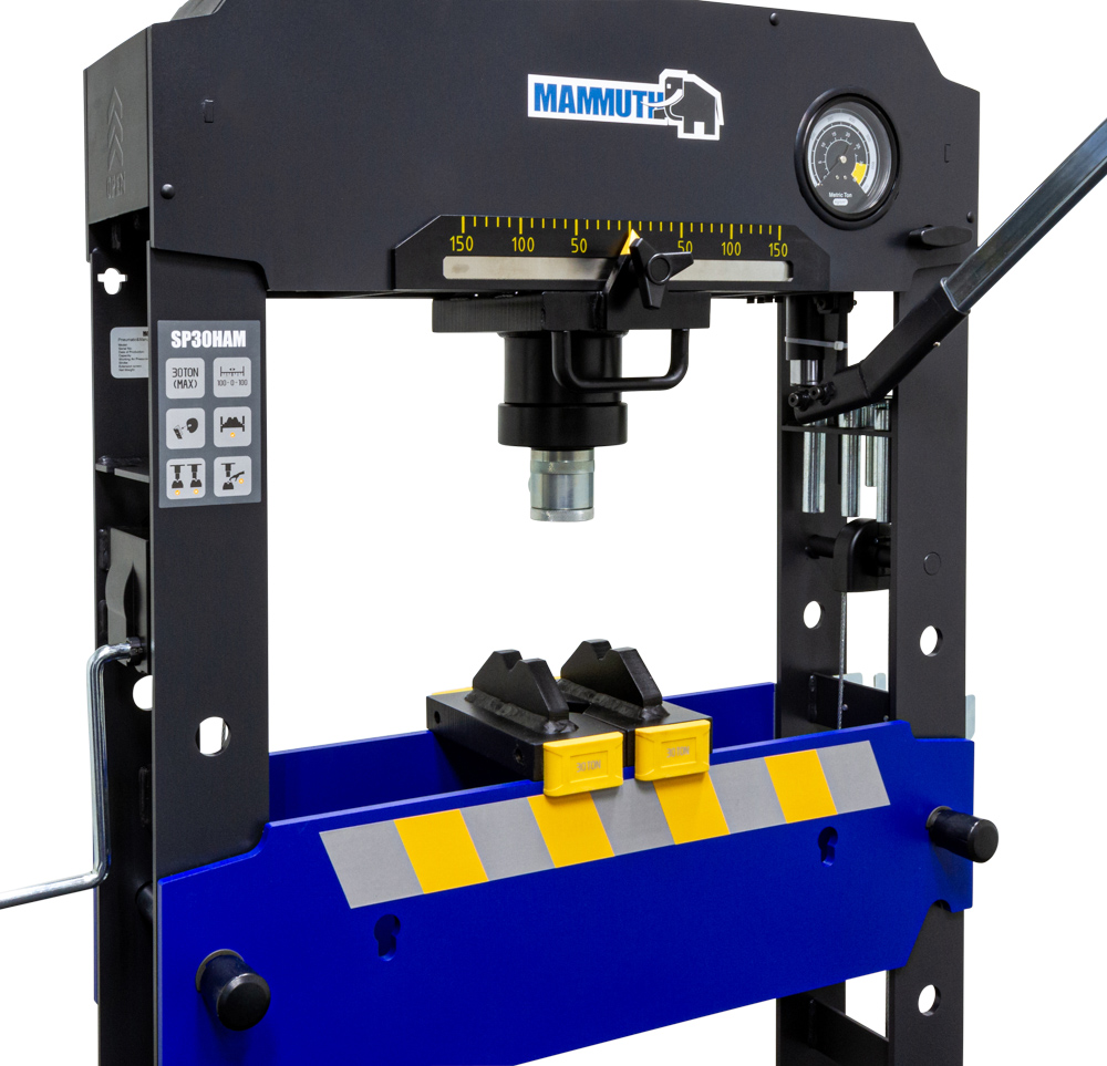 Shop press air hydraulic with foot pedal 30 ton (3)