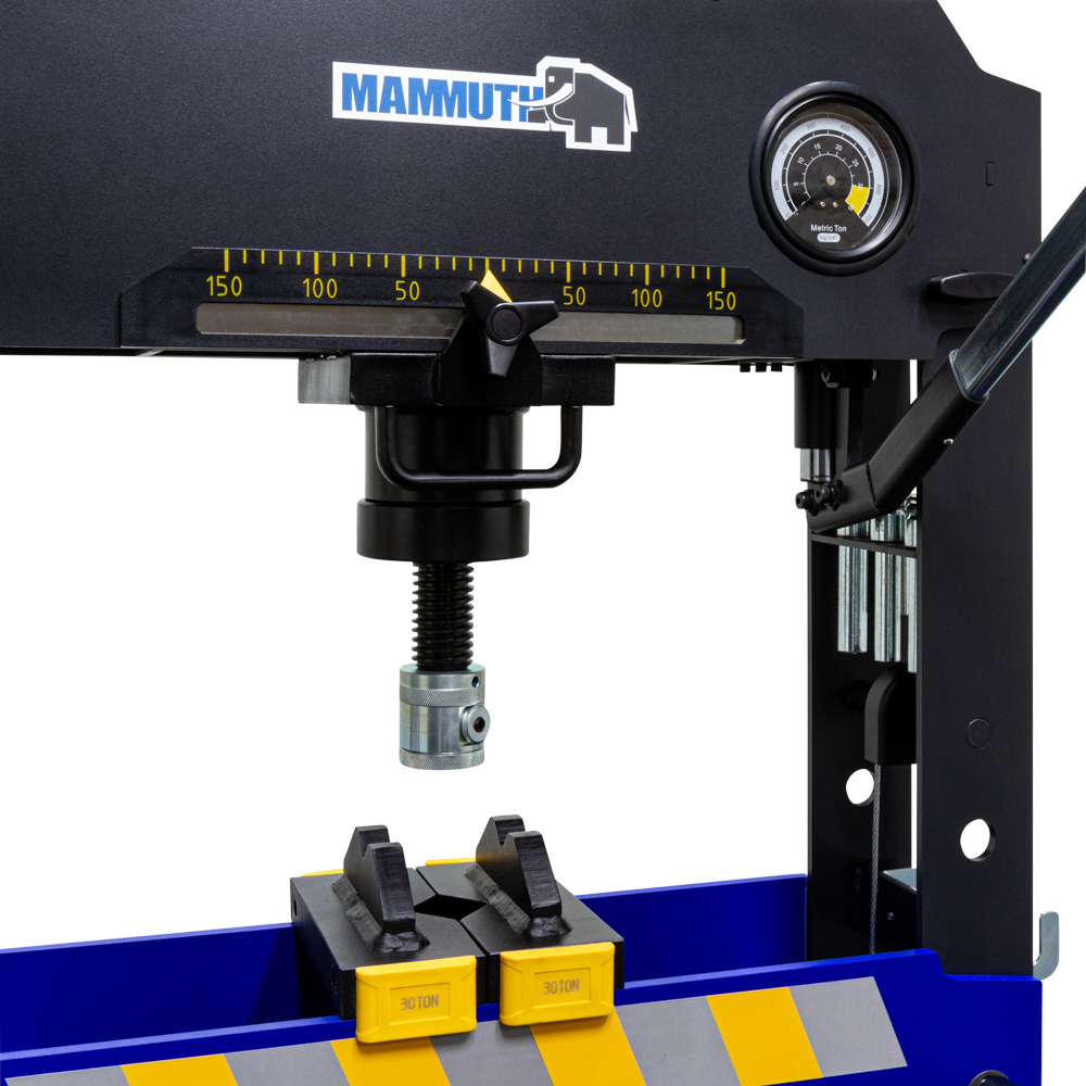 Shop press air hydraulic with foot pedal 30 ton (5)