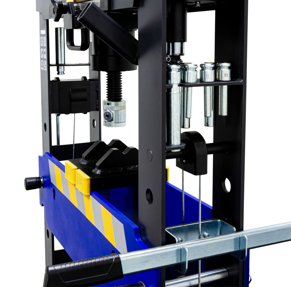 Shop press air hydraulic with foot pedal 30 ton (6)