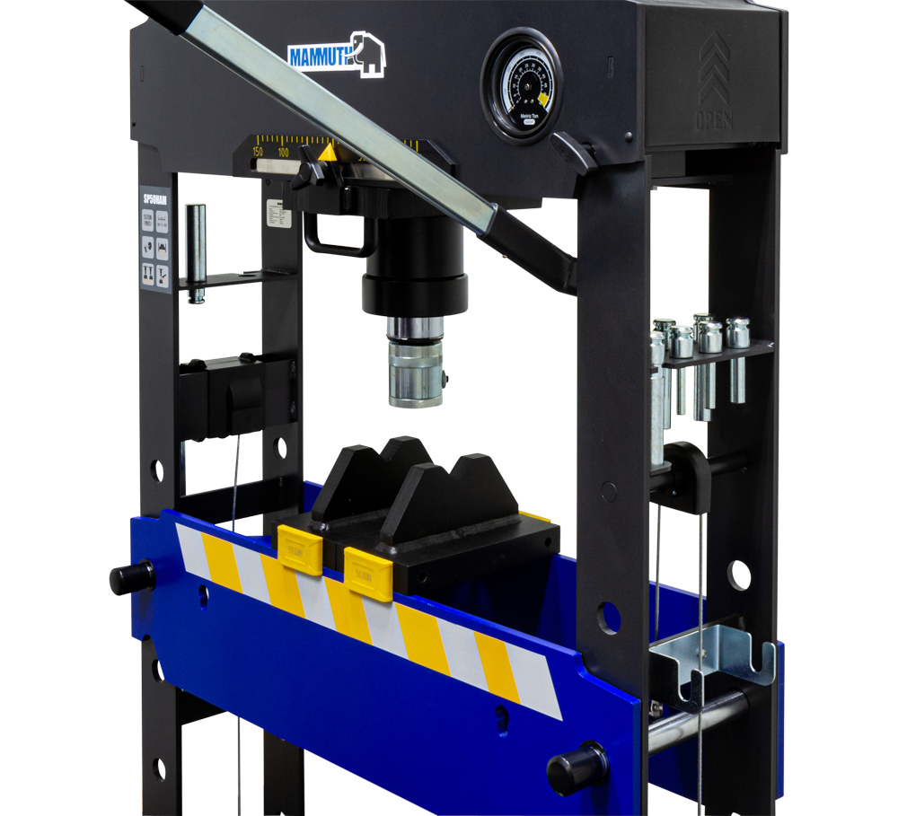 Shop press air hydraulic with foot pedal 50 ton (4)