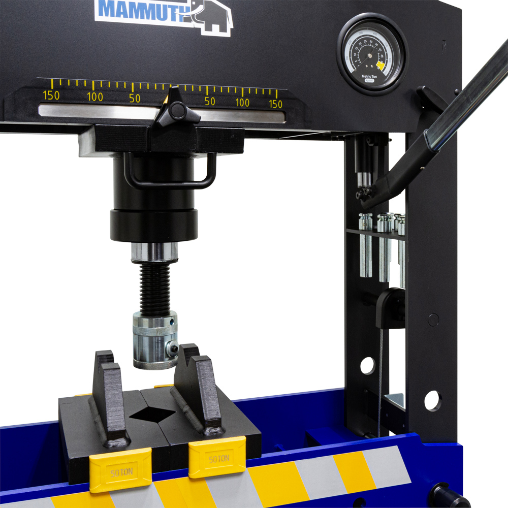 Shop press air hydraulic with foot pedal 50 ton (5)