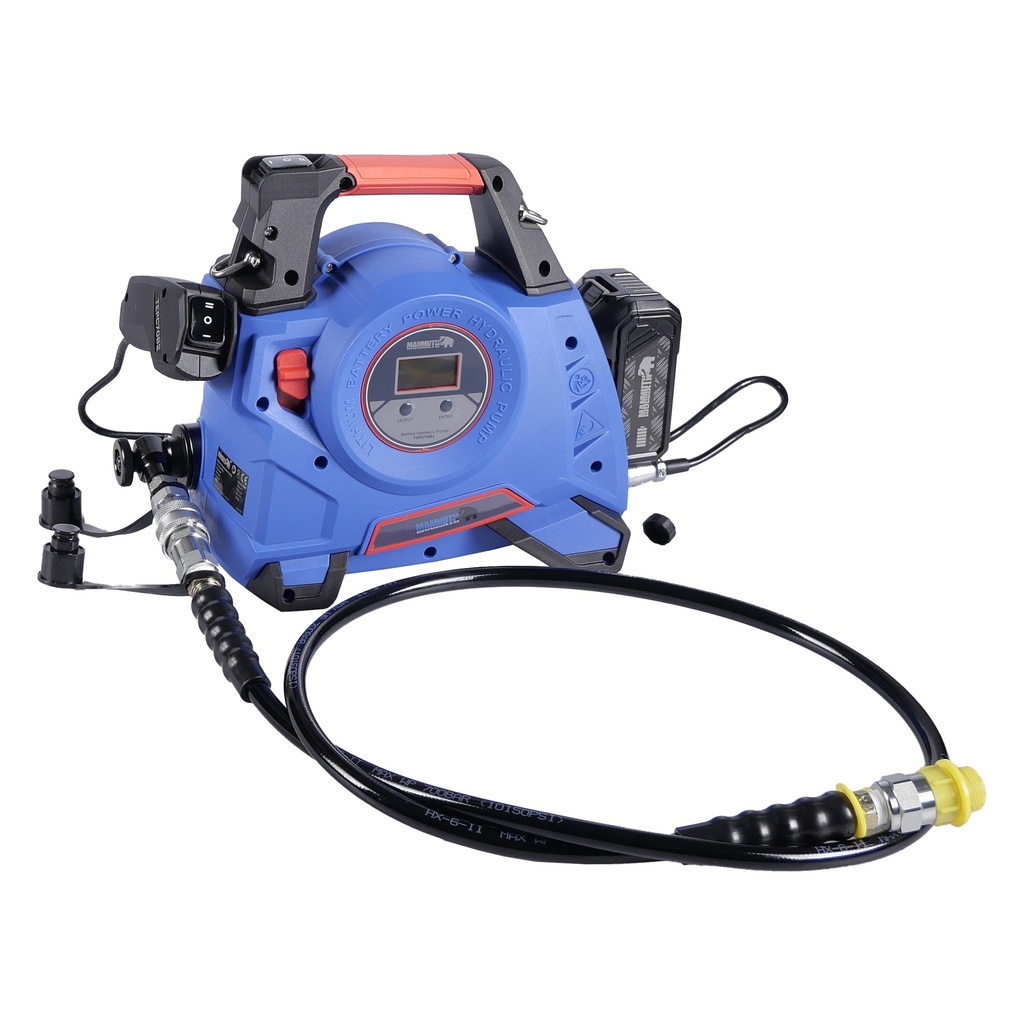 Hydraulic pump with battery 700 Bar 700ml (2)