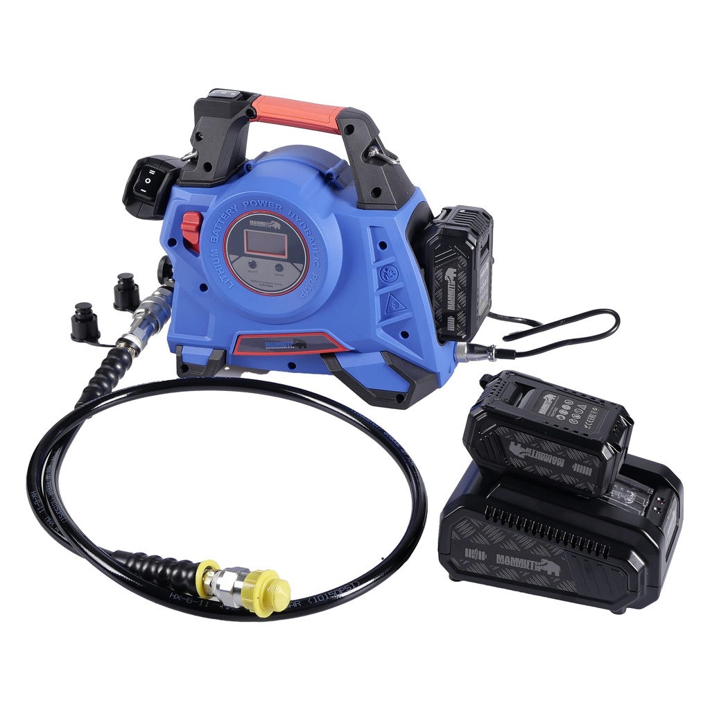 Hydraulic pump with battery 700 Bar 700ml (3)