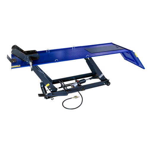 [ML45PA] Table élévatrice moto à bras parallèles 450kg pneumatique
