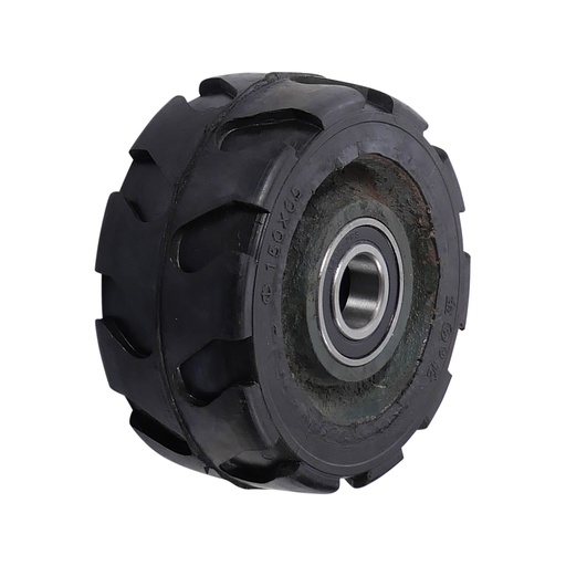 Loose wheel 150 x 65mm massive rubber