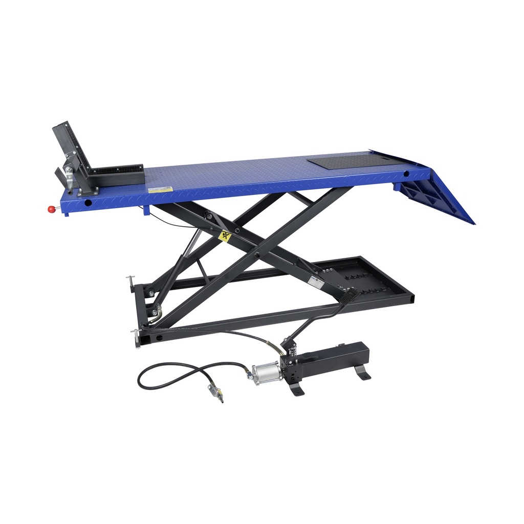 Motorcycle lift table 675kg pneumatic