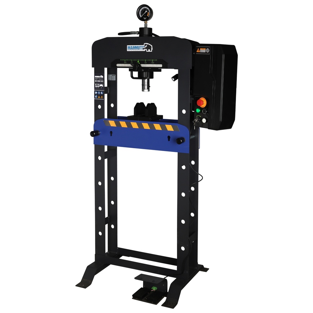 Mammuth 20 ton electric workshop press  X-Series